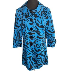 INC International Concepts Turquoise Blue 3/4 Jacket